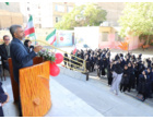 حضور رئیس مرکز آموزش عالی امام خمینی(ره) در هنرستان فنی‌حرفه‌ای دخترانه امام سجاد(ع)؛ تأکید بر مهارت‌آموزی و کارآفرینی دانش‌آموزان
