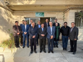 رئیس مؤسسه تحقیقات فنی و مهندسی کشاورزی کشور، از بخش فنی و مهندسی مرکز تحقیقات آذربایجان غربی بازدید کرد