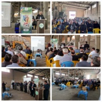 حضور کارشناس مسئول واحد استانی آذربایجان‌غربی در نهمین کاروان ترویجی الگوی کشت با رویکرد تغییر اقلیم در شهرستان بوکان