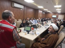 کارگاه آموزش کمک‌های اولیه در موسسه آموزش و ترویج کشاورزی