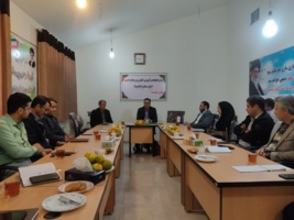 مراسم معارفه سرپرست مرکز تحقیقات و آموزش کشاورزی و منابع طبیعی استان سمنان (شاهرود)