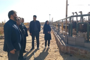 بازدید رئیس مؤسسه از ایستگاه تحقیقات علوم دامی شهید رضوی