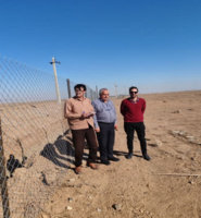 بازدید کارشناسان از ایستگاه پخش سیلاب بر آبخوان خشکرود ساوه