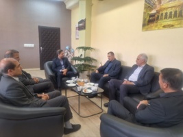 رئیس مرکز تحقیقات کشاورزی گلستان با همتای خود در خراسان رضوی دیدار کرد