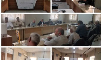برگزاری کارگاه آموزشی ارتقای دانش فنی استادکاران تجربی قنات در شهرستان بم