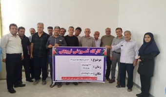 برگزاری انتقال یافته تحقیقاتی  با عنوان افزایش بهره‌وری دام در شهرستان تنگستان