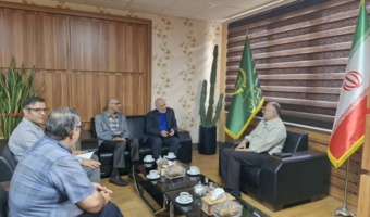 تأکید بر تسریع در تعیین تکلیف اراضی پژوهشکده و همکاری برای استقرار کارکنان در ساختمان شماره ۲ جهاد کشاورزی