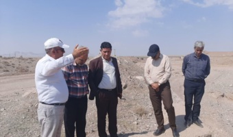 بازدید کارشناسی از مسیر رودخانه و عرصه پخش سیلاب خشکرود ساوه و زرندیه