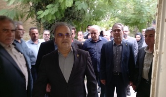 بازدید سرزده دکتر غلامرضا گلمحمدی معاون وزیر و رئیس سازمان «تات» از پردیس تحقیقات و آموزش کشاورزی بروجرد