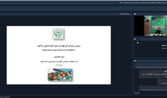 برگزاری سخنرانی علمی  مقابله با تهدیدات نوظهور در تولید گوجه‌فرنگی استان بوشهر