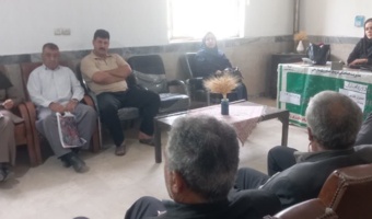 برگزاری کارگاه آموزشی تخصصی عملیات کاشت گندم در مزارع الگویی زاغه