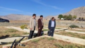بازدید میدانی مسئولان ارشد مرکز تحقیقات برای اجرای طرحهای تحقیقاتی، گیاهان دارویی و مزرعه زعفران