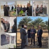 بازدید هیأت نظارت استانداری خوزستان از پژوهشکده خرما و میوه‌های گرمسیری