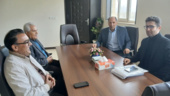 دیدار مدیر طرح و برنامه مؤسسه آموزش و ترویج کشاورزی با مسئولان مرکز تحقیقات چهارمحال و بختیاری