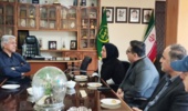 دیدار رئیس و معاونین مرکز با رئیس سازمان جهاد کشاورزی استان سمنان