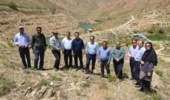 بازدید رئیس پژوهشکده میوه‌های معتدله و سردسیری موسسه تحقیقات علوم باغبانی از منطقه گردشگری آبخیز گردو