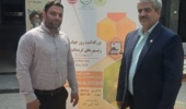 حضور محقق مرکز در همایش ملی روز جهانی زنبورهای گرده‌افشان