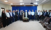 گزارش دستاوردهای مرکز تحقیقات بوشهر در دیدار با امام جمعه استان