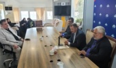 دیدار رئیس مرکز تحقیقات و آموزش کشاورزی گلستان با مدیران صدا و سیمای مرکز گلستان