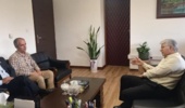 دیدار رییس مرکز تحقیقات کشاورزی استان مرکزی با سرپرست مؤسسه تحقیقات جنگل‌ها و مراتع کشور