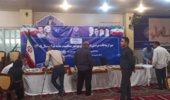 برپایی میز ارتباطات مردمی مرکز تحقیقات بوشهر در هفته دولت