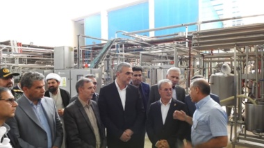 از شرکت صنایع غذایی آونگ سپاس یکتای فاروج