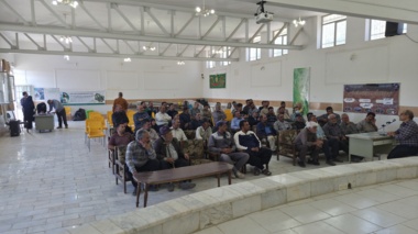 برگزاری یازدهمین کاروان ترویج بهره‌وری الگوی کشت ملی محصولات زراعی در شهرستان آشتیان