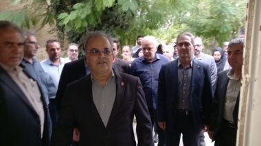 بازدید سرزده دکتر غلامرضا گلمحمدی معاون وزیر و رئیس سازمان «تات» از پردیس تحقیقات و آموزش کشاورزی بروجرد