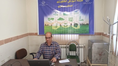تشریح مزایا و روش‌های کاشت لوبیا روی بسترهای بلند (دائم و غیردائم) در سخنرانی وبیناری کشوری