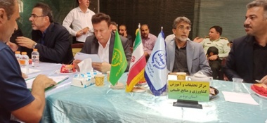 میز ارتباطات مردمی مرکز تحقیقات بوشهر در هفته دولت برگزارشد
