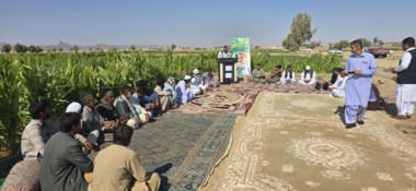 نهمین کاروان ترویج بهره وری الگوی کشت ملی محصولات زراعی با رویکرد تغییر اقلیم