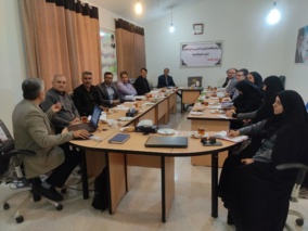 برگزاری جلسه کمیته فنی مرکز سمنان (شاهرود)