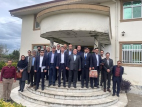 بازدید هیئت ازبکستان از مرکز تحقیقات ابریشم کشور