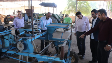 اجرای گسترده کشت روی پشته‌های بلند، در اراضی بدون محدودیت شوری در استان خوزستان