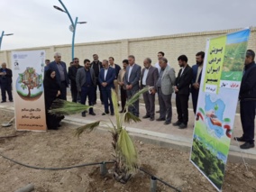 مراسم روز جهانی خاک در شهرستان مروست