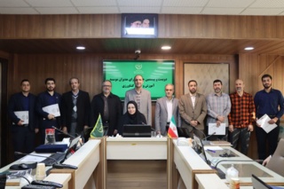 تقدیر از همکاران اداره حراست مؤسسه