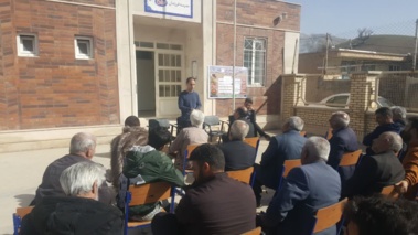 هشدار درباره بیماری‌های برق‌زدگی و بوته‌زردی فوزاریومی نخود و سوسک سیاه گندم در مزارع سیوان روستای چاویز