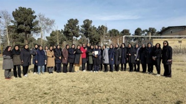 برگزاری مسابقات ورزشی بانوان موسسه تحقیقات اصلاح و تهیه نهال و بذر ویژه دهه فجر