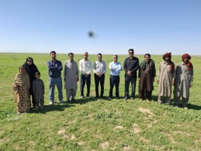 بازدید محققین مرکز تحقیقات و آموزش کشاورزی و منابع طبیعی جنوب استان کرمان، از اکوسیستم تالاب جازموریان