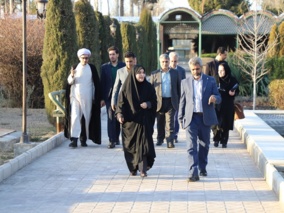 بازدید مشاوران وزیر جهاد کشاورزی از ظرفیت‌های دانش‌بنیانی و فناورانه مرکز آموزش عالی امام خمینی(ره)