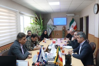 جلسه هم اندیشی با رییس بخش همکاری های بین الملل پژوهشگاه ملی مهندسی ژنتیک و زیست فناوری