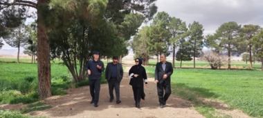 رئیس مرکز از فعالیت های ایستگاه های تحقیقاتی و تولیدی مرکز بازدید کرد