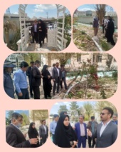 بازدید نماینده مجلس در شورای اسلامی و رییس سازمان جهاد کشاورزی و رییس مرکز تحقیقات از باغ گیاه‌شناسی