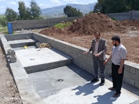 بازدید از طرح متقاضی احداث واحد تولید و فرآوری بذر گندم دیم در شهرستان هلیلان