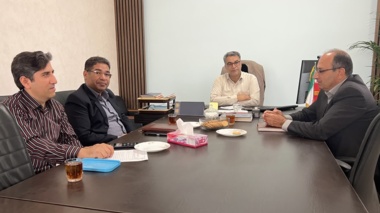 سرپرست و معاون پژوهشی مرکز ملی تحقیقات شوری با معاونت تولیدات گیاهی سازمان جهاد کشاورزی استان یزد دیدار کردند.
