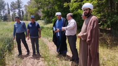 بازدید راهبردی مسئول حوزه نمایندگی ولی فقیه در سازمان تحقیقات،آموزش و ترویج کشاورزی از ظرفیت‌های پژوهشی ایستگاه تحقیقاتی شهید زنده‌روح کرمان