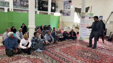 برگزاری دوره تخصصی تغذیه دام سنگین در روستای چهار برج