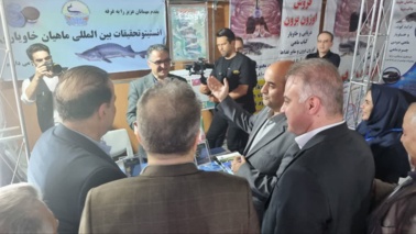 حضور فعال انستیتو تحقیقات بین‌المللی ماهیان خاویاری در نمایشگاه تخصصی گیلان