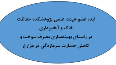 ایده کاربردی و کم هزینه عضو هیئت علمی پژوهشکده؛ گامی مؤثر برای بهینه‌سازی مصرف سوخت در مزارع و مقابله با سرمازدگی