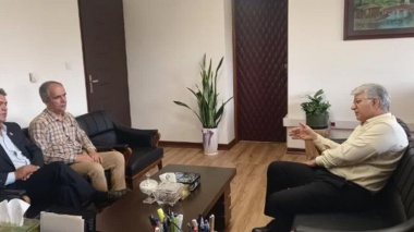 دیدار رییس مرکز تحقیقات کشاورزی استان مرکزی با سرپرست مؤسسه تحقیقات جنگل‌ها و مراتع کشور